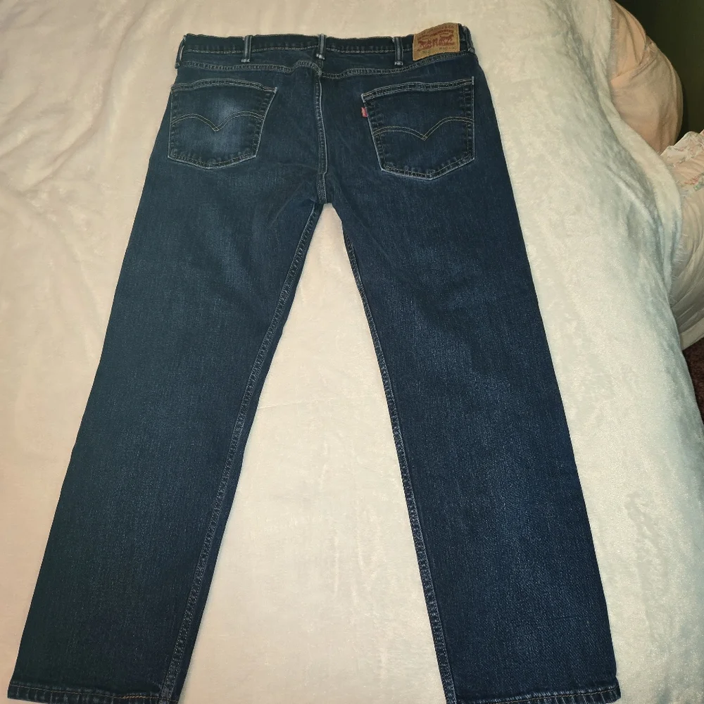 Levi's Men's Blue Jeans With Stretch Size 40x30‎